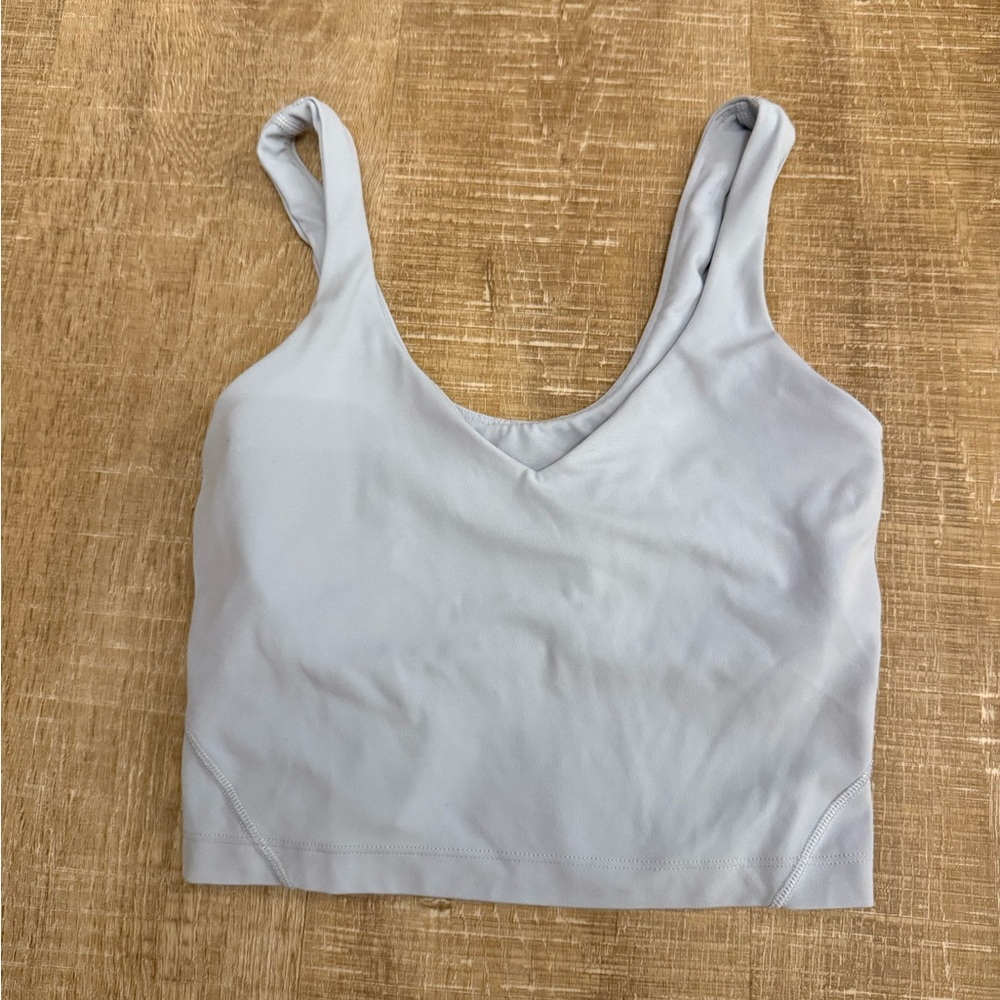 Lululemon Women's Blue Tank Top